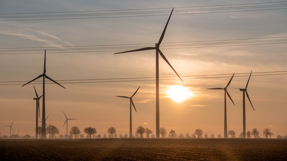 Draagbare luchtkoeler met lage energie-instellingen.